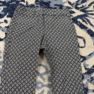 Black and White Patterned Pants old navy! Great condition